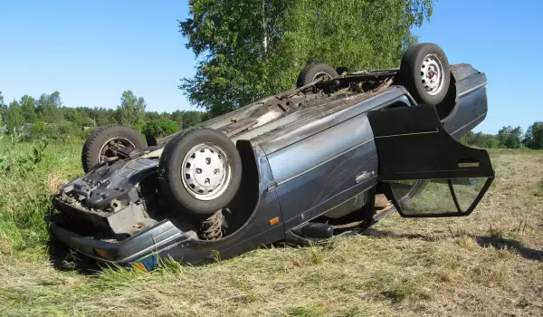 Пиян шофьор предизвика катастрофа край Сандански